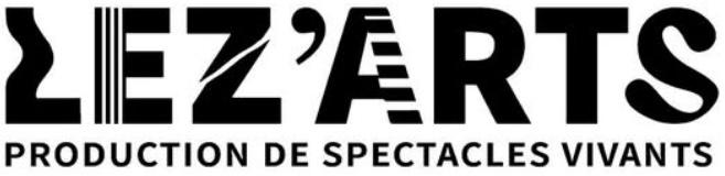 Logo LEZ'ARTS Production de Spectacles Vivants